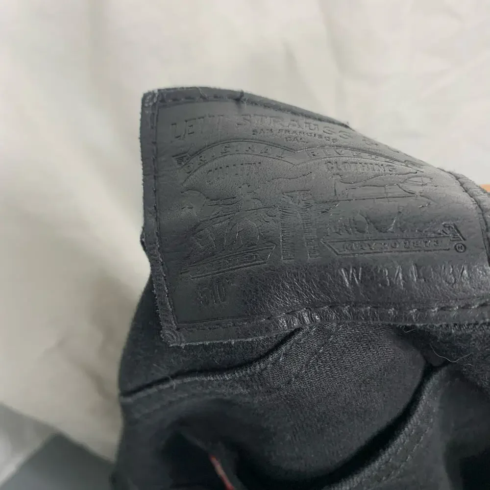 Levi’s 510 Black straight jeans W34 L34